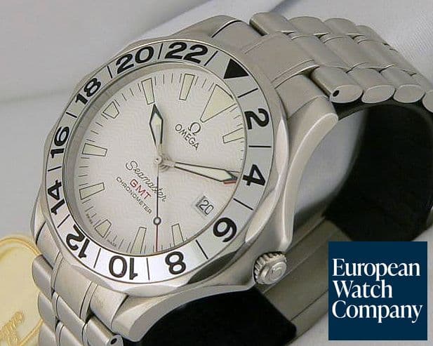Image of Omega Seamaster GMT White Dial