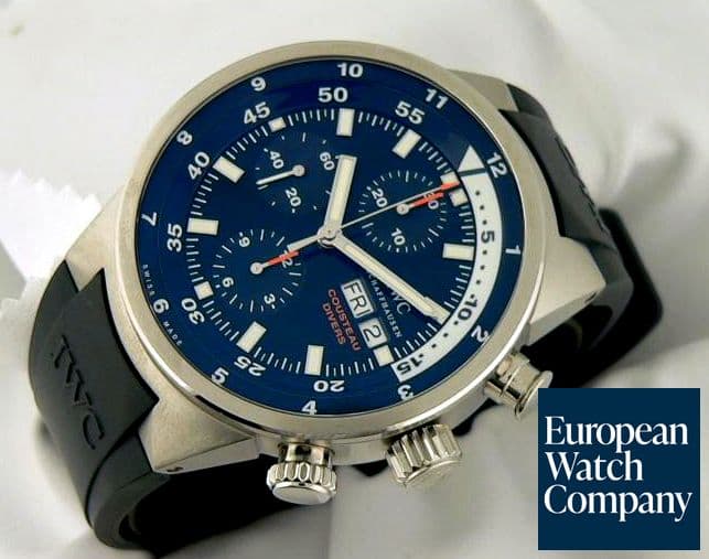 Image of IWC Aquatimer Cousteau Divers
Blue/Blue Ltd