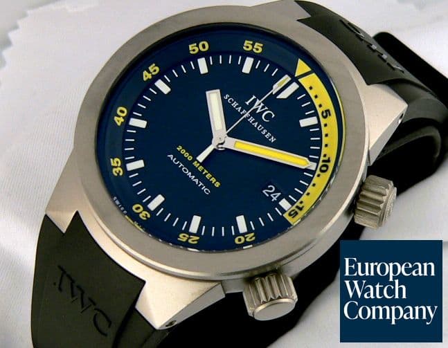 Image of IWC Aquatimer 
Titanium Rubber