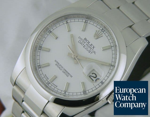 Image of Rolex Datejust White Dial
 