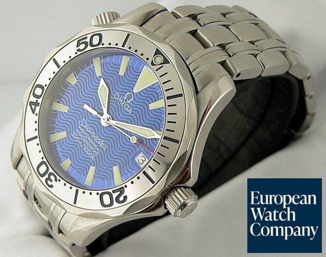 Image of Omega Seamaster Blue Mid-Size 
Auto