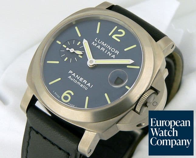Image of Panerai Luminor Marina 40mm
Blue Tita