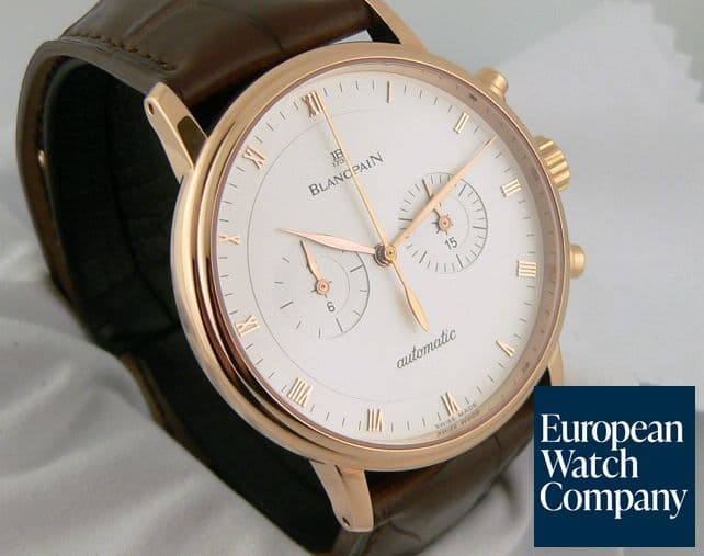 Image of Blancpain Villeret Chrono Rose