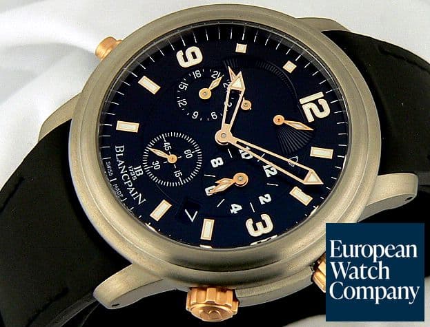 Image of Blancpain Alarm titanium/Rose