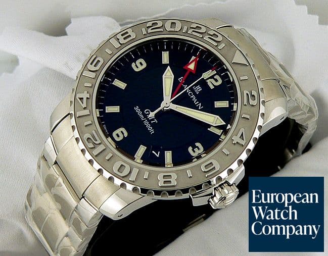 Image of Blancpain GMT SS/SS Black