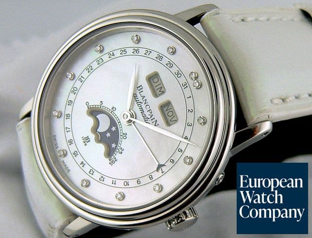 Image of Blancpain Triple Date Moon Mop
LDS Diamond