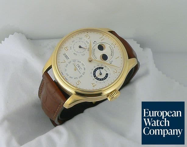 Image of IWC Portugieser Perpetual YG/Silver
