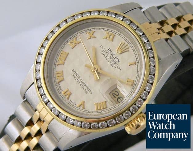 Image of Rolex Datejust 2t Diamond Bezel
Pyramid Dial