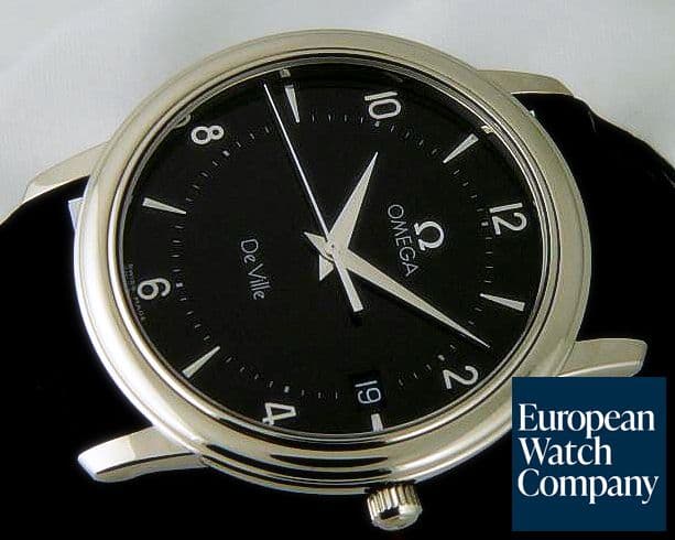 Image of Omega DeVille Prestige Quartz Black Dial