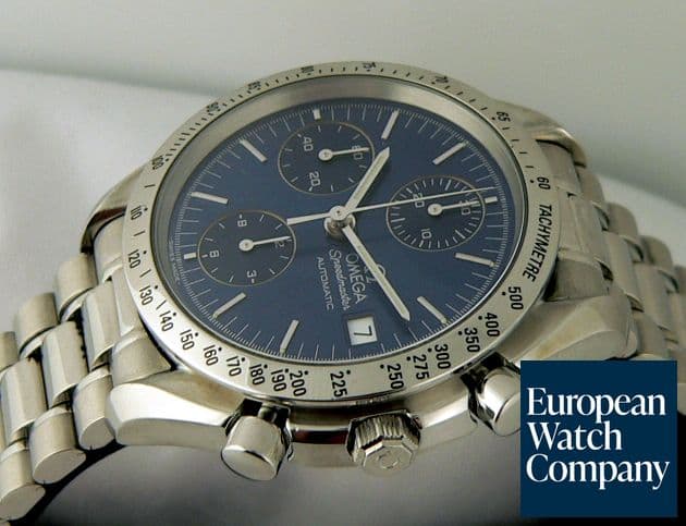 Image of Omega Speedmaster Chrono Blue Dial SS/SS