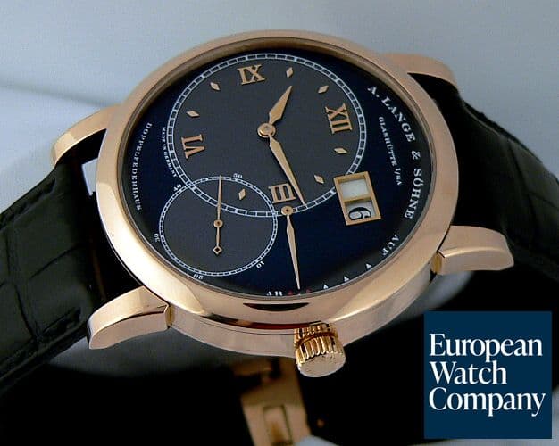 Image of A. Lange and Sohne Grand Lange 1 Rose Black/Gray Dial