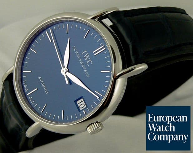 Image of IWC Portofino SS Blue Dial