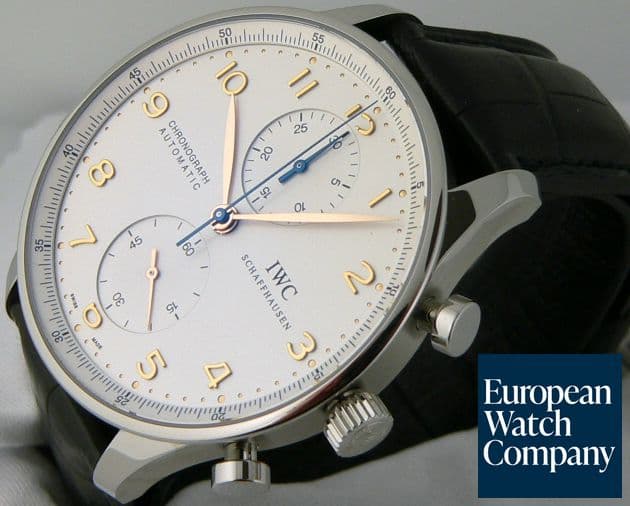 Image of IWC Portugieser Chrono Steel White
