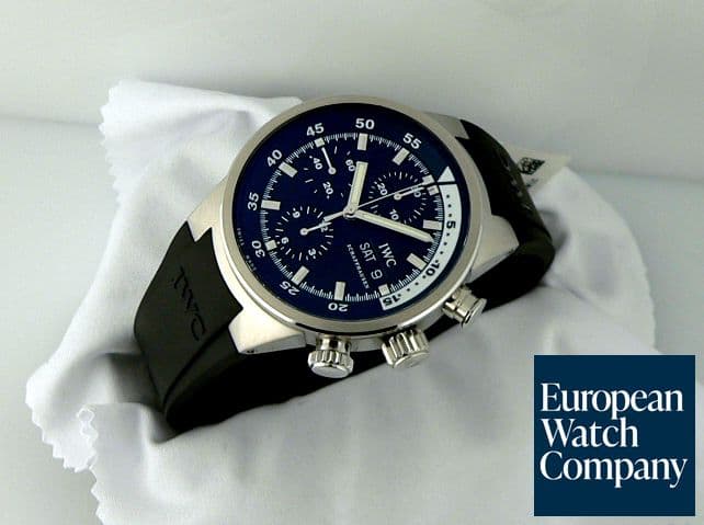 Image of IWC Aquatimer Chrono Steel Rubber