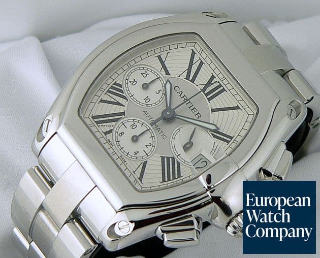 Image of Cartier Roadster Chronograph SS/SS
Silver
