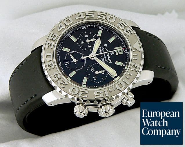 Image of Blancpain Air Command Black
Rubber Strap