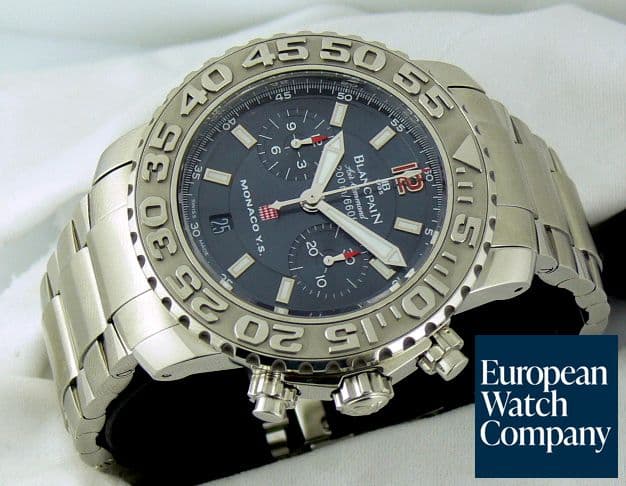 Image of Blancpain Air Command Monaco Blue SS/SS