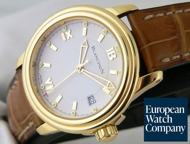 Image of Blancpain 2102 YG/Strap Auto

