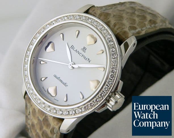 Image of Blancpain 2102 SS/Strap
Diamond Bezel
Heart