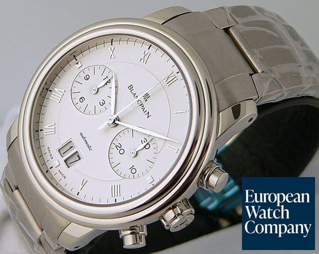 Image of Blancpain Villeret Chrono Big Date WG/WG