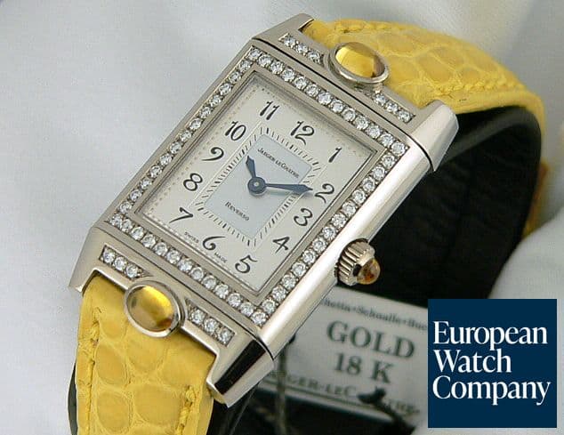 Image of Jaeger-LeCoultre Reverso Cabochons W.G/Yellow