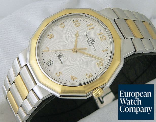 Image of Baume & Mercier Riviera SS/18K