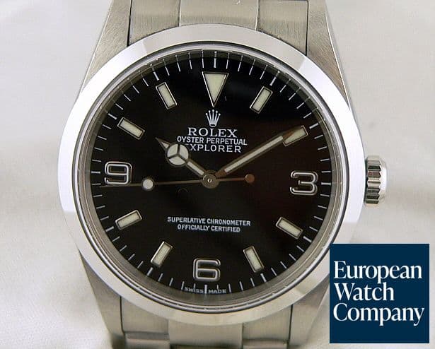 Image of Rolex Explorer I Black


