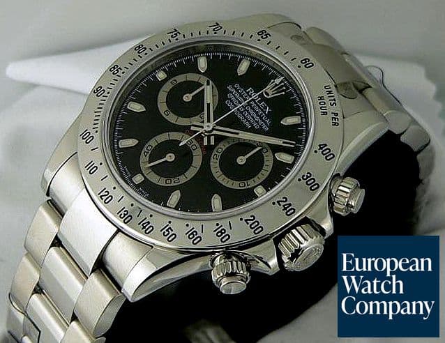 Image of Rolex Daytona SS Black Dial