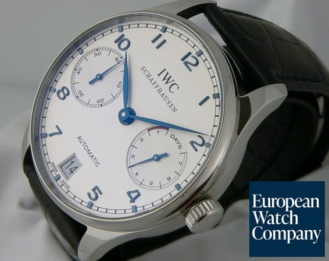 Image of IWC Portugieser 5001 Steel 7 Days
