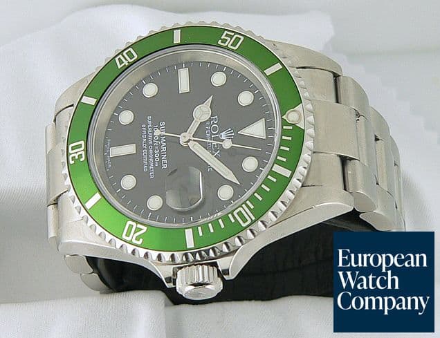 Image of Rolex Submariner Steel
Green Bezel