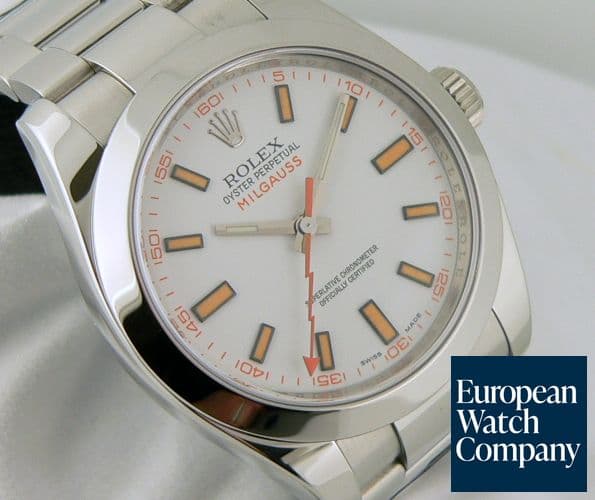 Image of Rolex Milgauss
SS/SS
White 