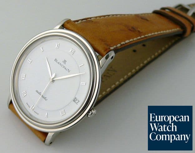 Image of Blancpain Ultra Slim Auto Steel