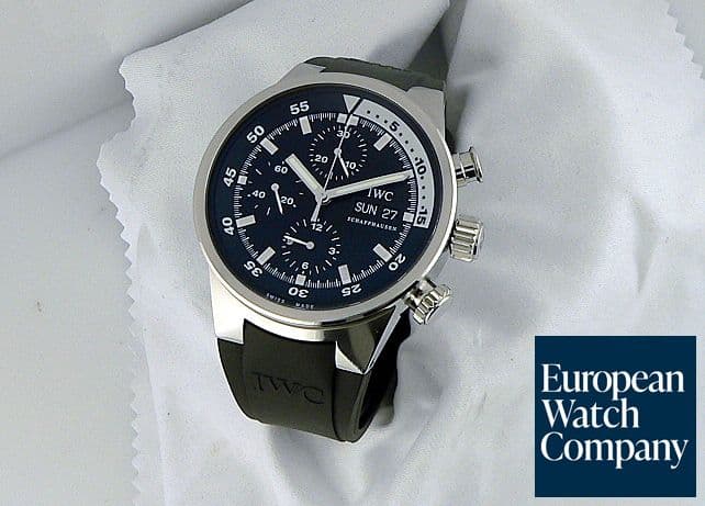 Image of IWC Aquatimer Chrono Steel Rubber