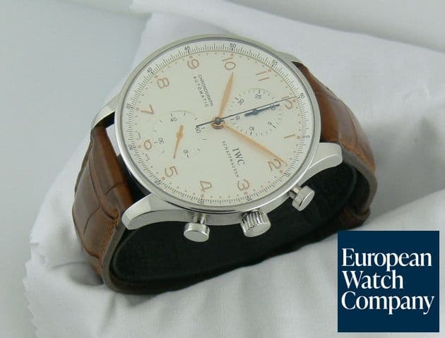 Image of IWC Portugieser Chrono Steel White