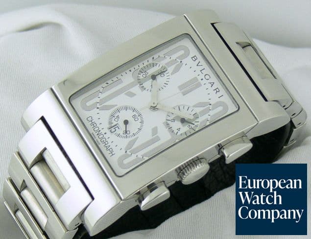 Image of Bulgari Rettangolo Chrono Auto