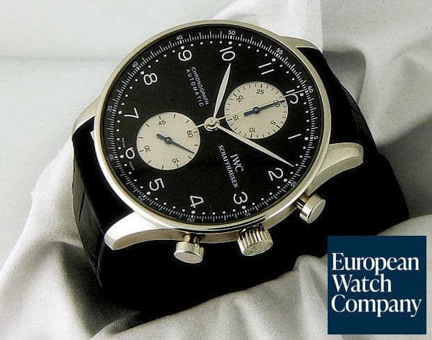 Image of IWC Portugieser Black Dial
grey subdials