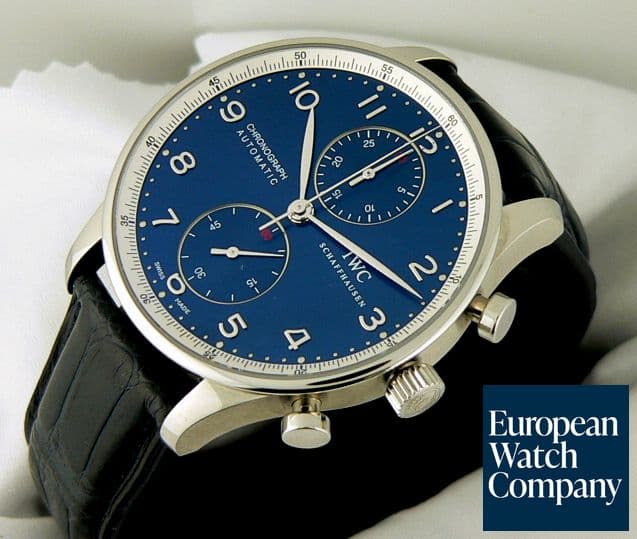 Image of IWC Portugieser Chrono Blue