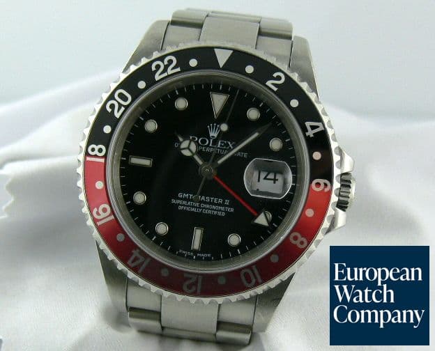 Image of Rolex GMT Master II Red/Black