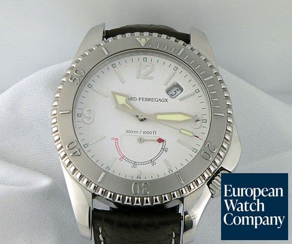Image of Girard-Perregaux Sea Hawk II SS/Strap white