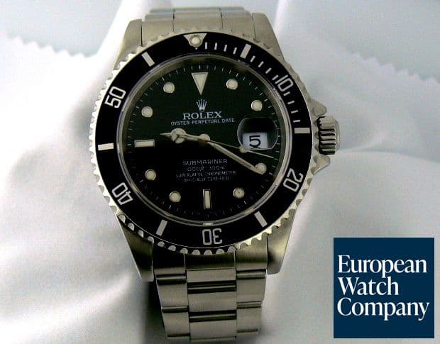 Image of Rolex Submariner Steel Black