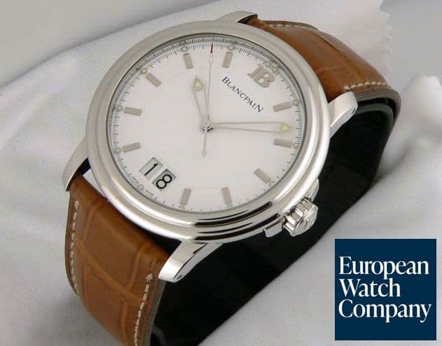 Image of Blancpain Leman Big Date 40mm
reg buckle