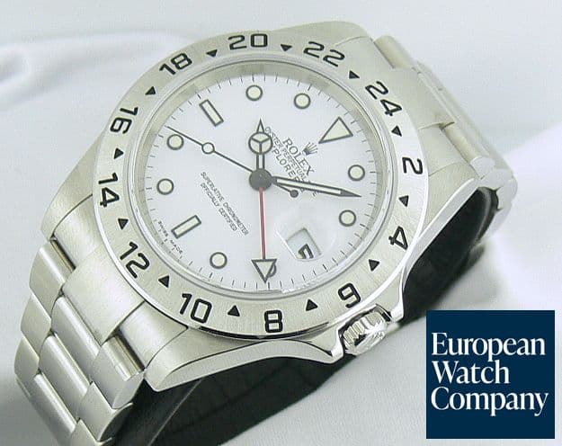 Image of Rolex Explorer II White Dial