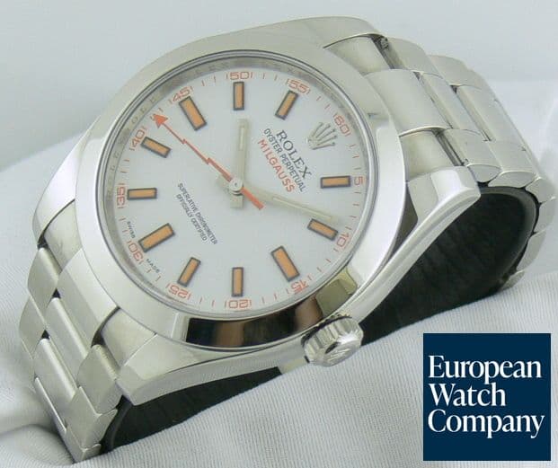 Image of Rolex Milgauss
SS/SS
White 