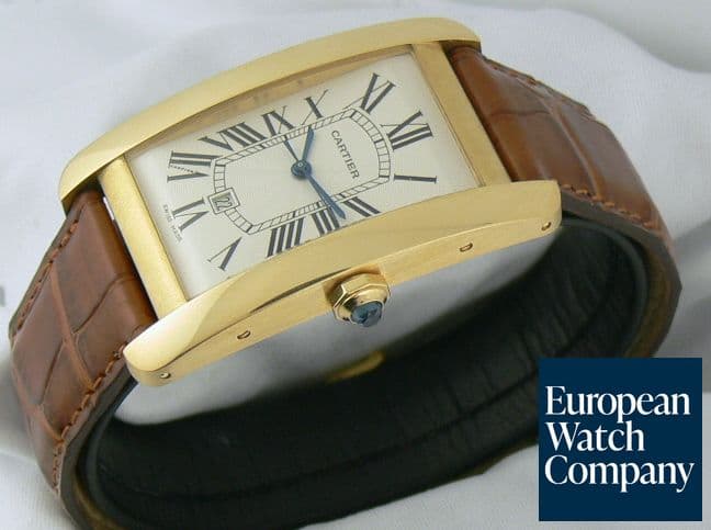 Image of Cartier American Tank YG