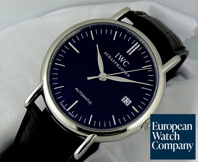Image of IWC Portofino steel Black