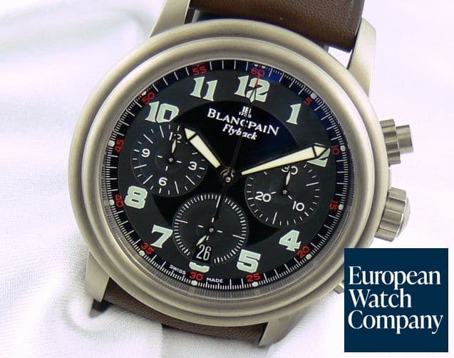 Image of Blancpain Flyback Tita/Strap
