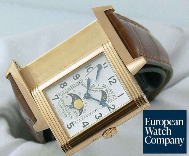 Image of Jaeger-LeCoultre Reverso Sun Moon Rose