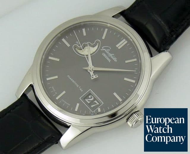 Image of Glashutte Original Senator Moon Steel