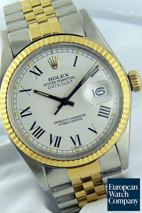 Image of Rolex Datejust 2t White Dial