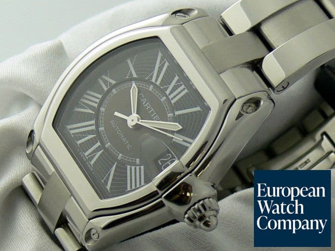 Image of Cartier Roadster SS/Strap
Black Dial